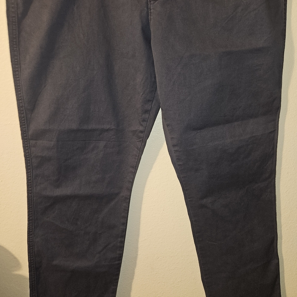 LEE Womans Weathered Blue Pants Size 18M - Picture 6 of 12
